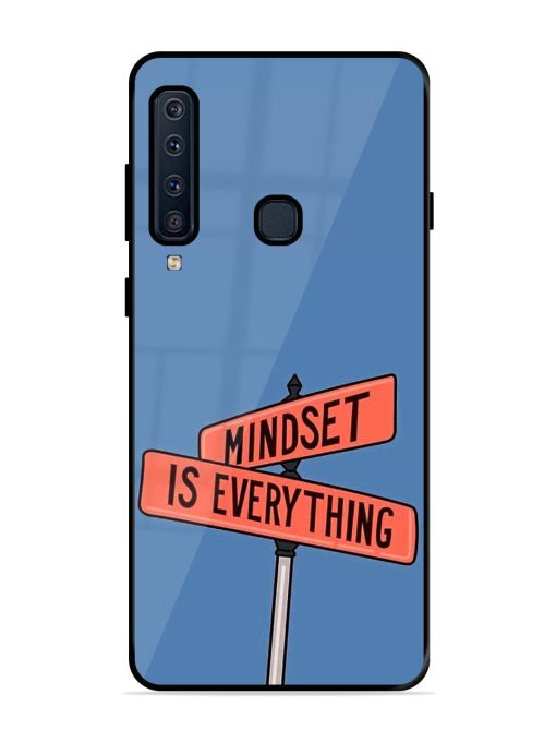 Mindset Matters Glossy Soft Edge Case for Samsung Galaxy A9 (2018) Chachhi