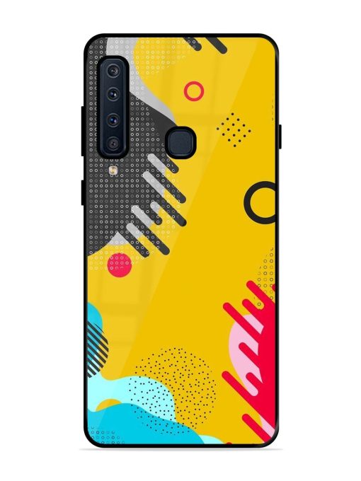 Neon Pop Glossy Soft Edge Case for Samsung Galaxy A9 (2018) Chachhi