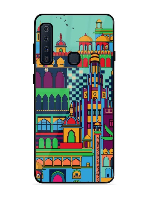 Indian Tapestry Glossy Soft Edge Case for Samsung Galaxy A9 (2018) Chachhi