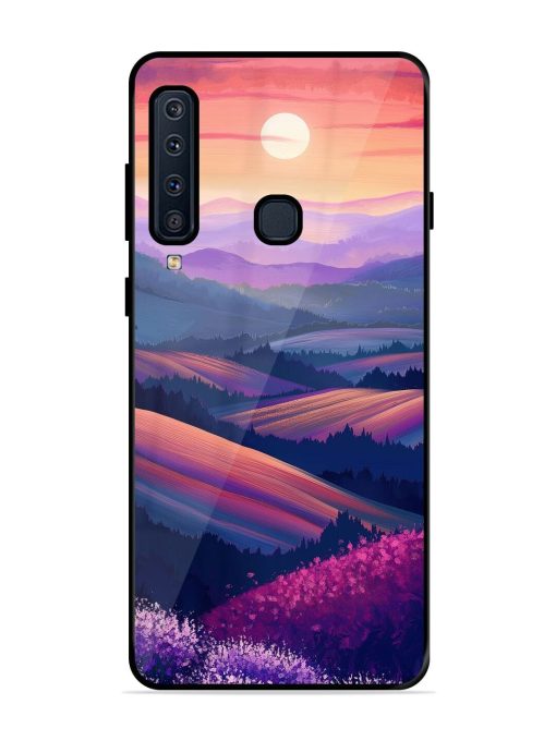 Twilight'S Embrace Glossy Soft Edge Case for Samsung Galaxy A9 (2018)