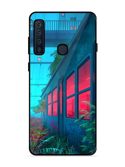 Urban Jungle Glossy Soft Edge Case for Samsung Galaxy A9 (2018) Chachhi