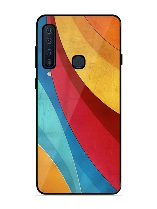 Curving Canvas Glossy Soft Edge Case for Samsung Galaxy A9 (2018) Chachhi