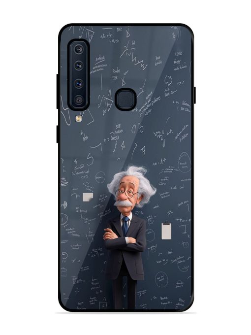 Albert Einstein Glossy Soft Edge Case for Samsung Galaxy A9 (2018) Chachhi