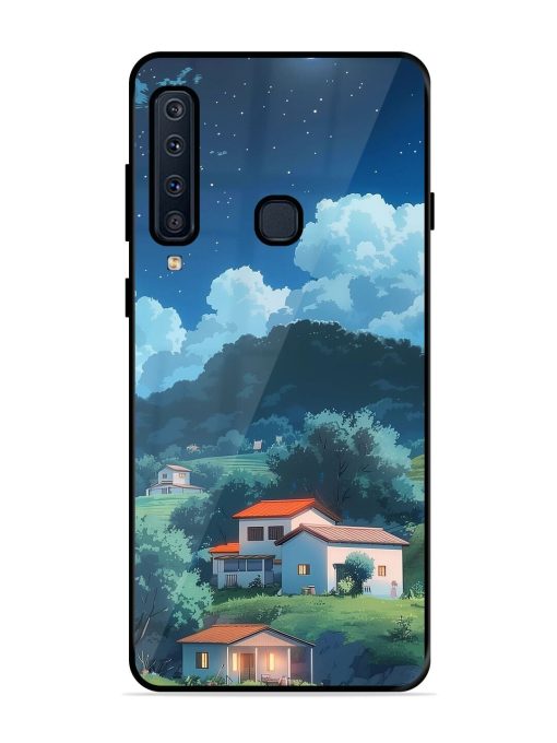 Peaceful Nightscape Glossy Soft Edge Case for Samsung Galaxy A9 (2018)