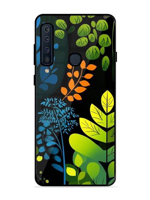 Midnight Garden Glossy Soft Edge Case for Samsung Galaxy A9 (2018) Chachhi