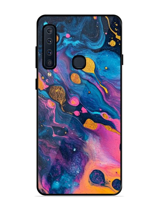 Cosmic Swirl Glossy Soft Edge Case for Samsung Galaxy A9 (2018)