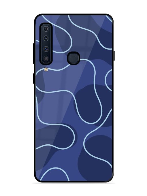 Midnight Maze Glossy Soft Edge Case for Samsung Galaxy A9 (2018) Chachhi