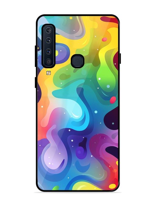 Rainbow River Glossy Soft Edge Case for Samsung Galaxy A9 (2018) Chachhi