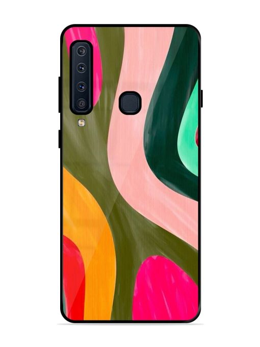 Wavy Wonder Glossy Soft Edge Case for Samsung Galaxy A9 (2018) Chachhi