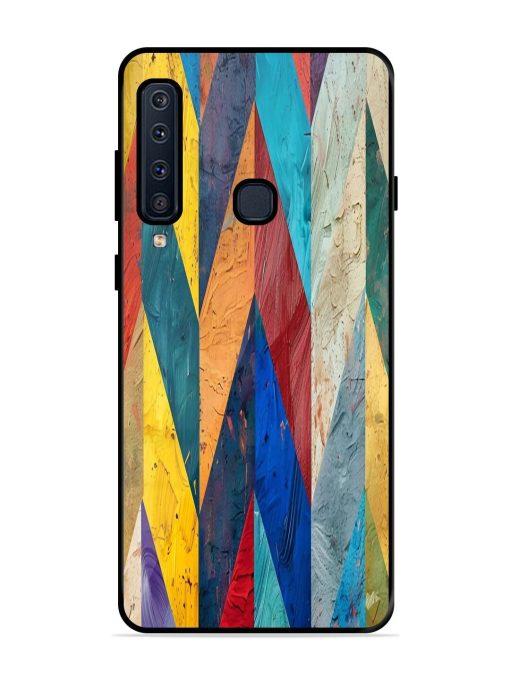 Abstract Tapestry Glossy Soft Edge Case for Samsung Galaxy A9 (2018) Chachhi