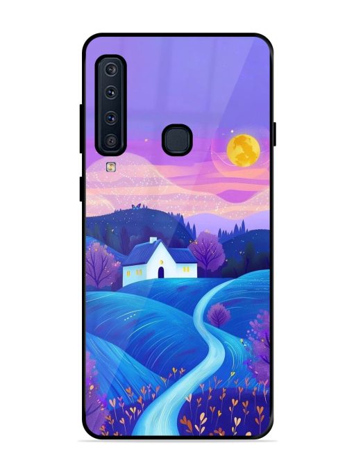 Moonlit Meadow Glossy Soft Edge Case for Samsung Galaxy A9 (2018) Chachhi