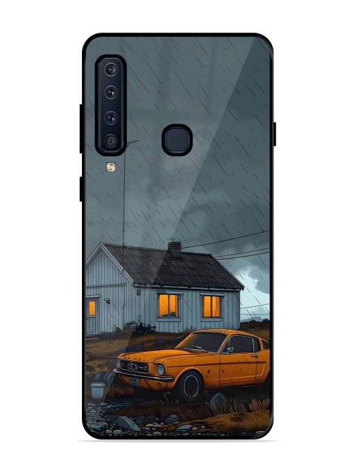 Rainy Day Retreat Glossy Soft Edge Case for Samsung Galaxy A9 (2018) Chachhi