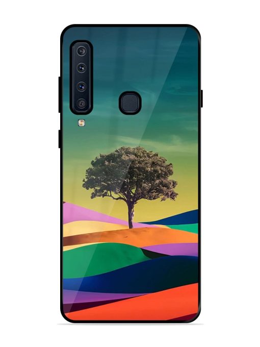 Rainbow'S Lone Sentinel Glossy Soft Edge Case for Samsung Galaxy A9 (2018) Chachhi