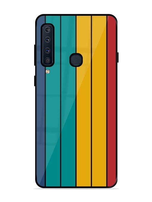 Retro Stripes Glossy Soft Edge Case for Samsung Galaxy A9 (2018)