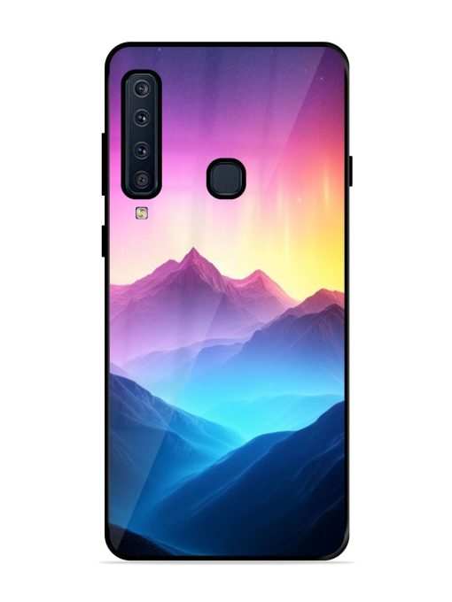 Cosmic Mountains Glossy Soft Edge Case for Samsung Galaxy A9 (2018) Chachhi