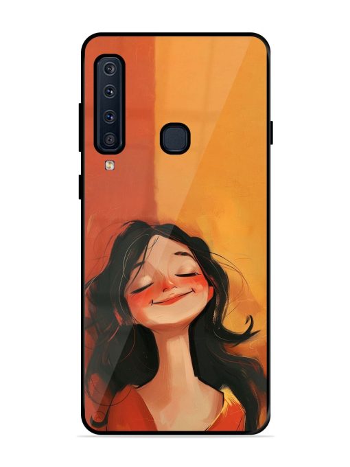 Neon Girl Glossy Soft Edge Case for Samsung Galaxy A9 (2018)