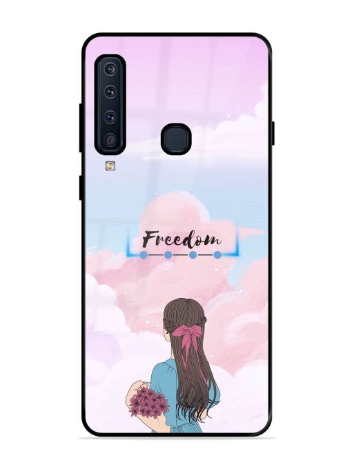 Skyward Dreams Glossy Soft Edge Case for Samsung Galaxy A9 (2018) Chachhi