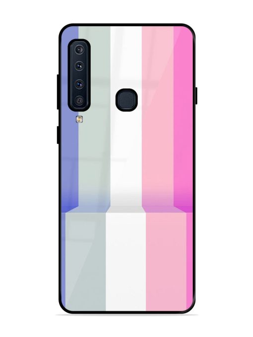 Pastel Palette Glossy Soft Edge Case for Samsung Galaxy A9 (2018) Chachhi