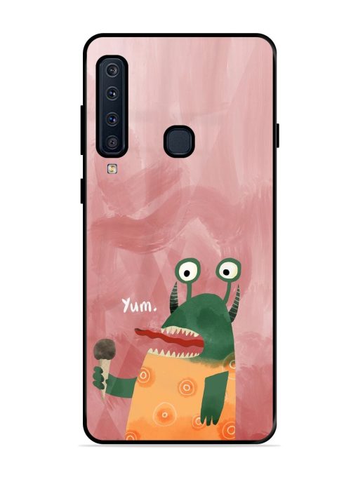 Hungry Monster Glossy Soft Edge Case for Samsung Galaxy A9 (2018) Chachhi