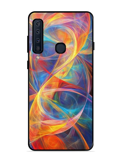 Cosmic Currents Glossy Soft Edge Case for Samsung Galaxy A9 (2018) Chachhi