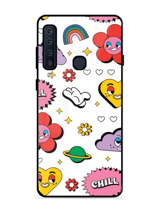 Whimsical Wonderland Glossy Soft Edge Case for Samsung Galaxy A9 (2018) Chachhi