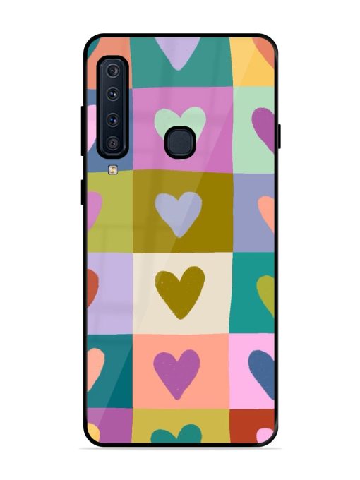 Box Of Hearts Glossy Soft Edge Case for Samsung Galaxy A9 (2018) Chachhi