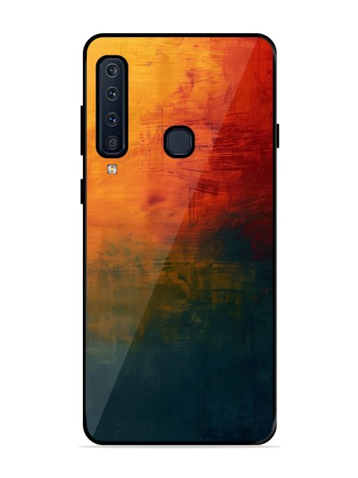 Golden Hour Canvas Glossy Soft Edge Case for Samsung Galaxy A9 (2018) Chachhi