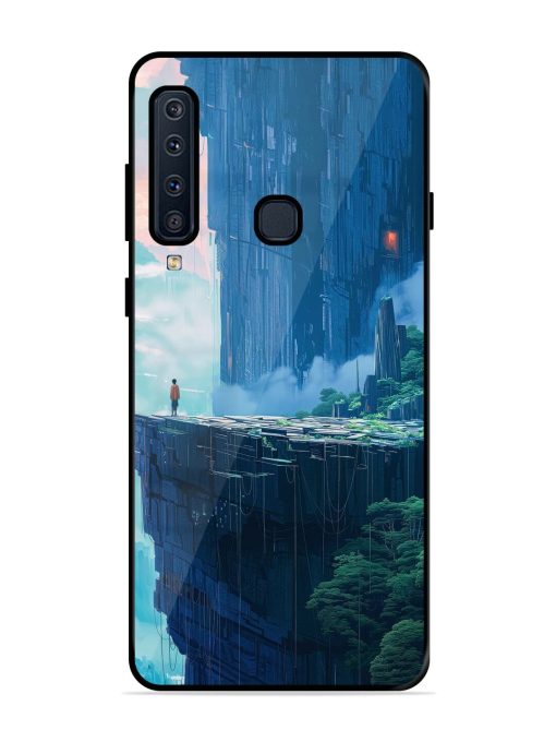 Solitude In The Sky Glossy Soft Edge Case for Samsung Galaxy A9 (2018) Chachhi