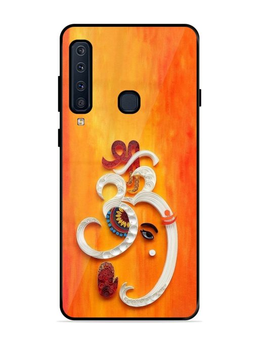 Ganesha In Quilling Art Glossy Soft Edge Case for Samsung Galaxy A9 (2018) Chachhi