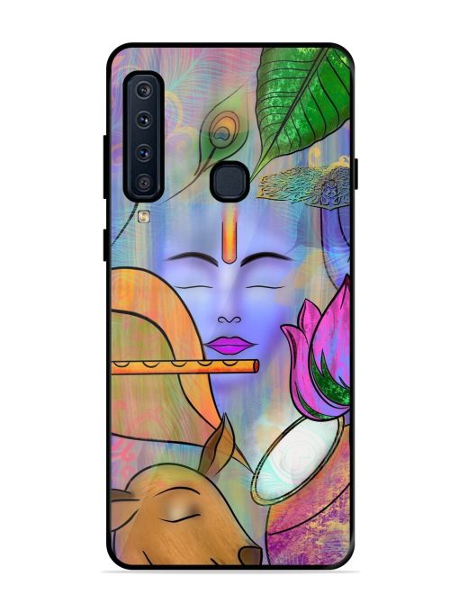 Divine Serenity Glossy Soft Edge Case for Samsung Galaxy A9 (2018) Chachhi