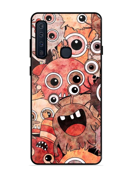 Monster Mash Glossy Soft Edge Case for Samsung Galaxy A9 (2018) Chachhi