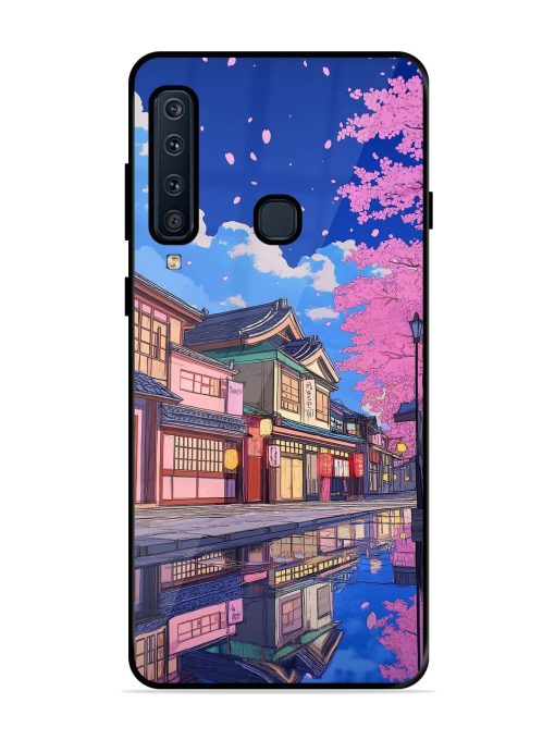 Tranquil Reflections Glossy Soft Edge Case for Samsung Galaxy A9 (2018) Chachhi