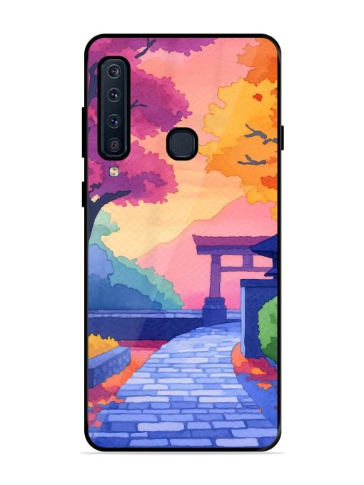 Autumnal Serenity Glossy Soft Edge Case for Samsung Galaxy A9 (2018) Chachhi