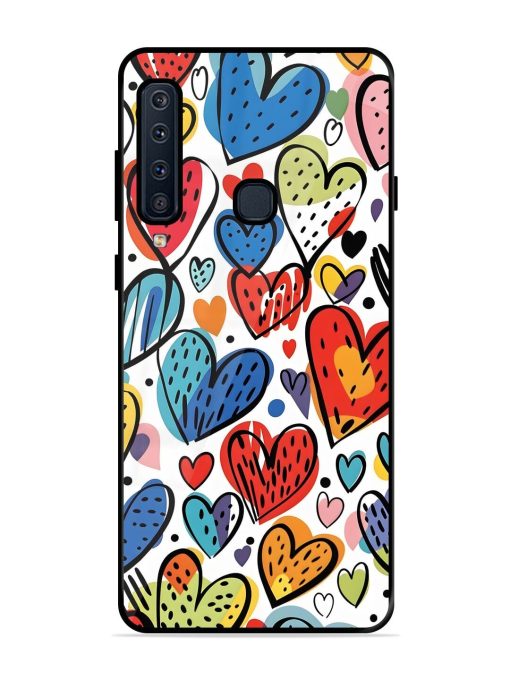 Heartfelt Harmony Glossy Soft Edge Case for Samsung Galaxy A9 (2018) Chachhi