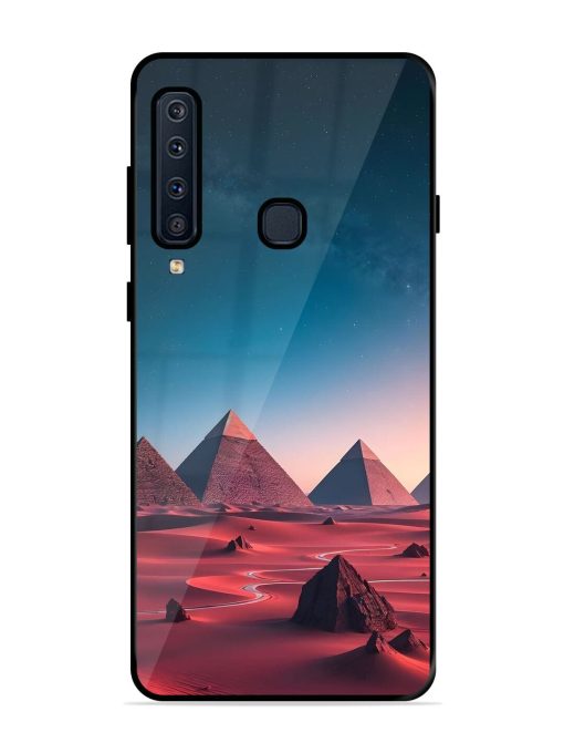 Ancient Wonders Sky Glossy Soft Edge Case for Samsung Galaxy A9 (2018) Chachhi