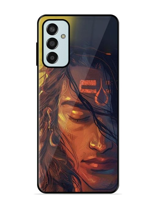 Tranquil Shiva Glossy Soft Edge Case for Samsung Galaxy F13 Chachhi