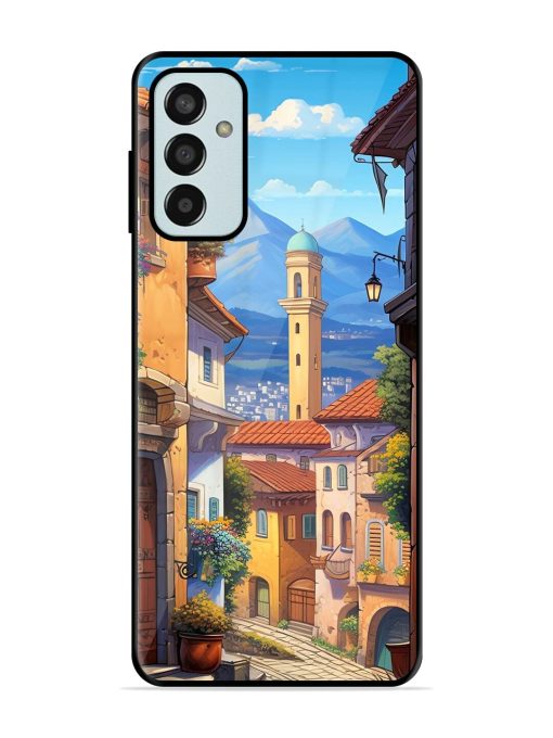 Tuscan Twilight Glossy Soft Edge Case for Samsung Galaxy F13 Chachhi