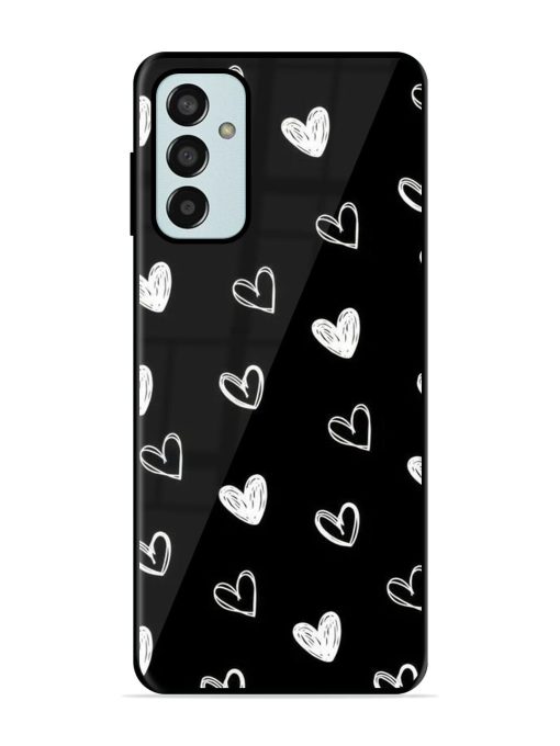 Scattered Hearts Glossy Soft Edge Case for Samsung Galaxy F13