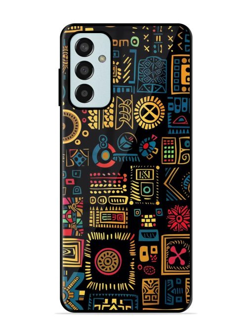 Tribal Tapestry Glossy Soft Edge Case for Samsung Galaxy F13 Chachhi