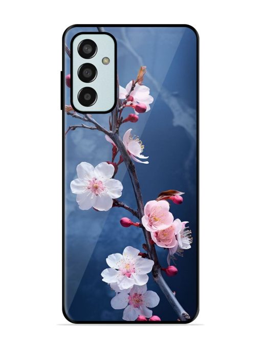 Delicate Blossoms Glossy Soft Edge Case for Samsung Galaxy F13 Chachhi