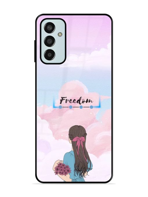 Skyward Dreams Glossy Soft Edge Case for Samsung Galaxy F13 Chachhi