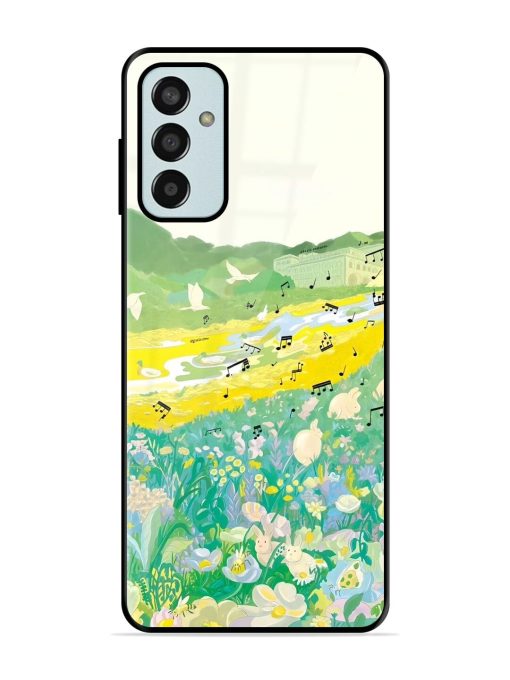 Melody In Bloom Glossy Soft Edge Case for Samsung Galaxy F13 Chachhi