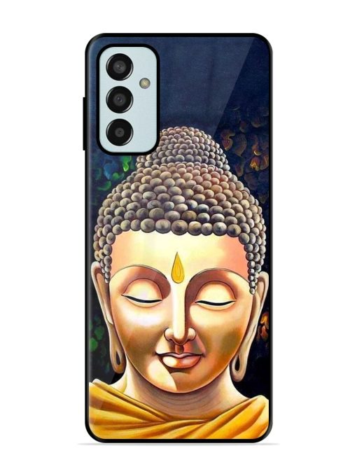 Buddha Face Glossy Soft Edge Case for Samsung Galaxy F13 Chachhi