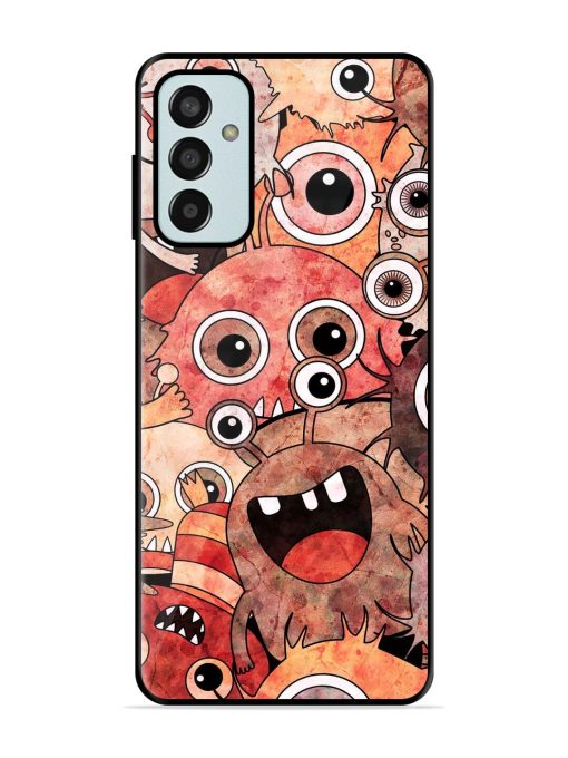 Monster Mash Glossy Soft Edge Case for Samsung Galaxy F13 Chachhi