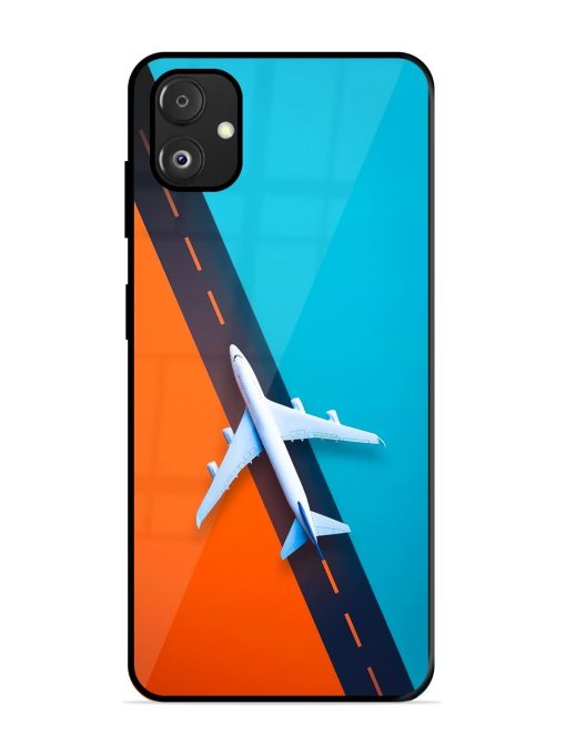 Skyward Bound Glossy Soft Edge Case for Samsung Galaxy F14 (5G) Chachhi