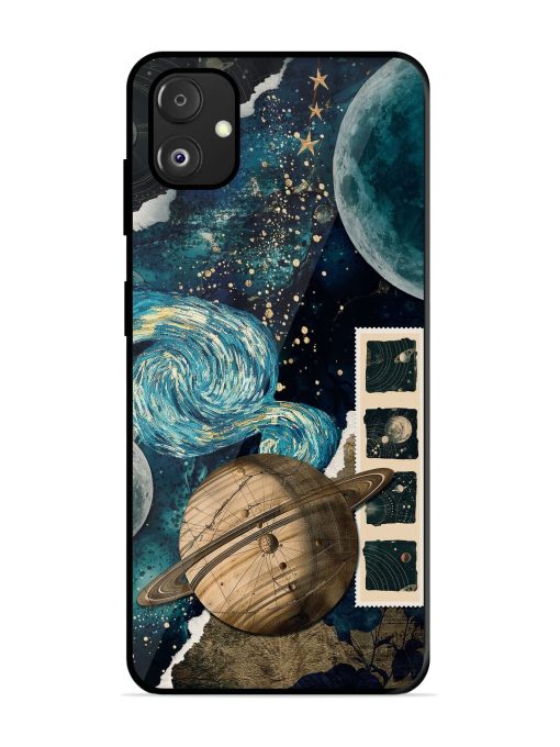 Celestial Tapestry Glossy Soft Edge Case for Samsung Galaxy F14 (5G) Chachhi