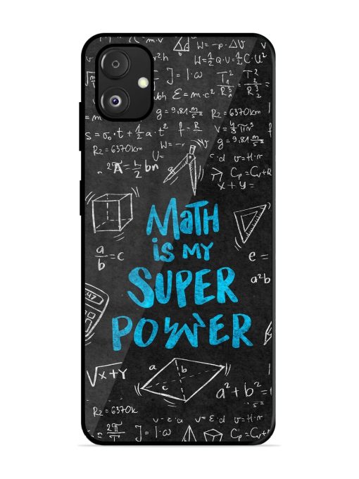 Math Magic Glossy Soft Edge Case for Samsung Galaxy F14 (5G) Chachhi