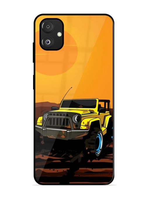 Sunset Cruise Glossy Soft Edge Case for Samsung Galaxy F14 (5G) Chachhi