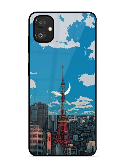 Tokyo Twilight Glossy Soft Edge Case for Samsung Galaxy F14 (5G) Chachhi