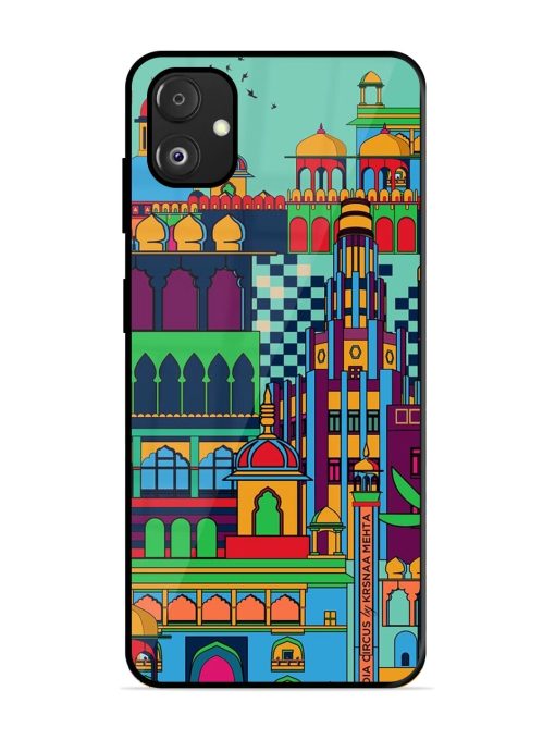 Indian Tapestry Glossy Soft Edge Case for Samsung Galaxy F14 (5G) Chachhi